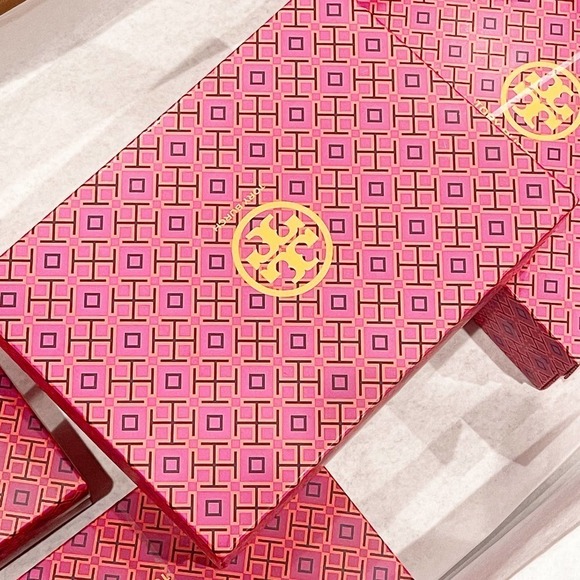 New Tory Burch Miller Cloud Metallic Leather Thong Sandals Size 8 NWT - Picture 4 of 6